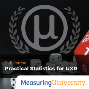Practical stastistics for UXR