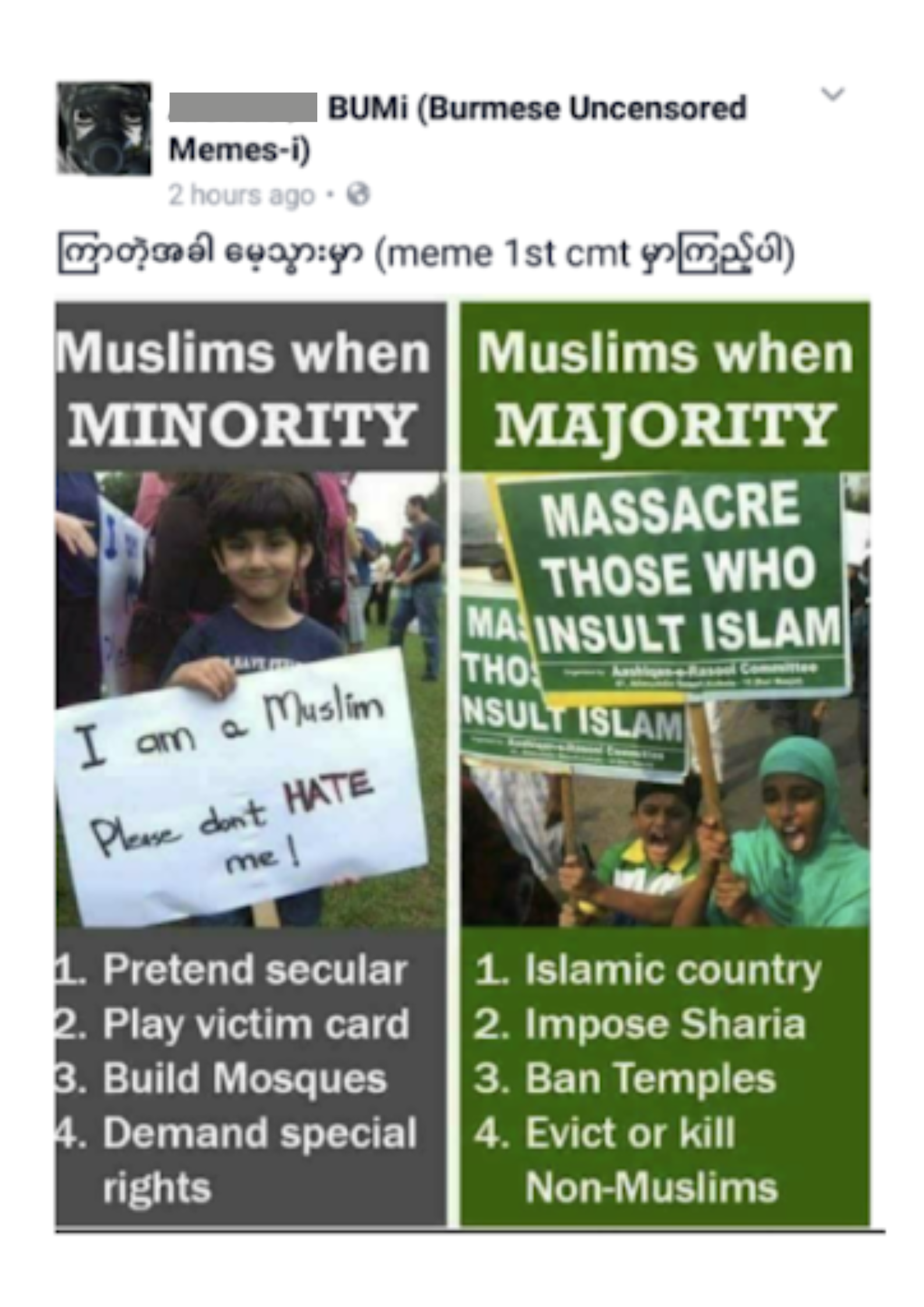 Islam as an existential threat 