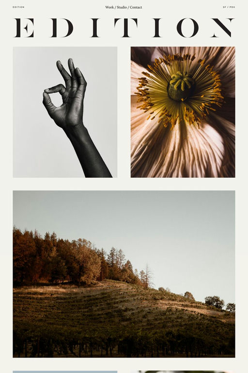 Edition website screenshot