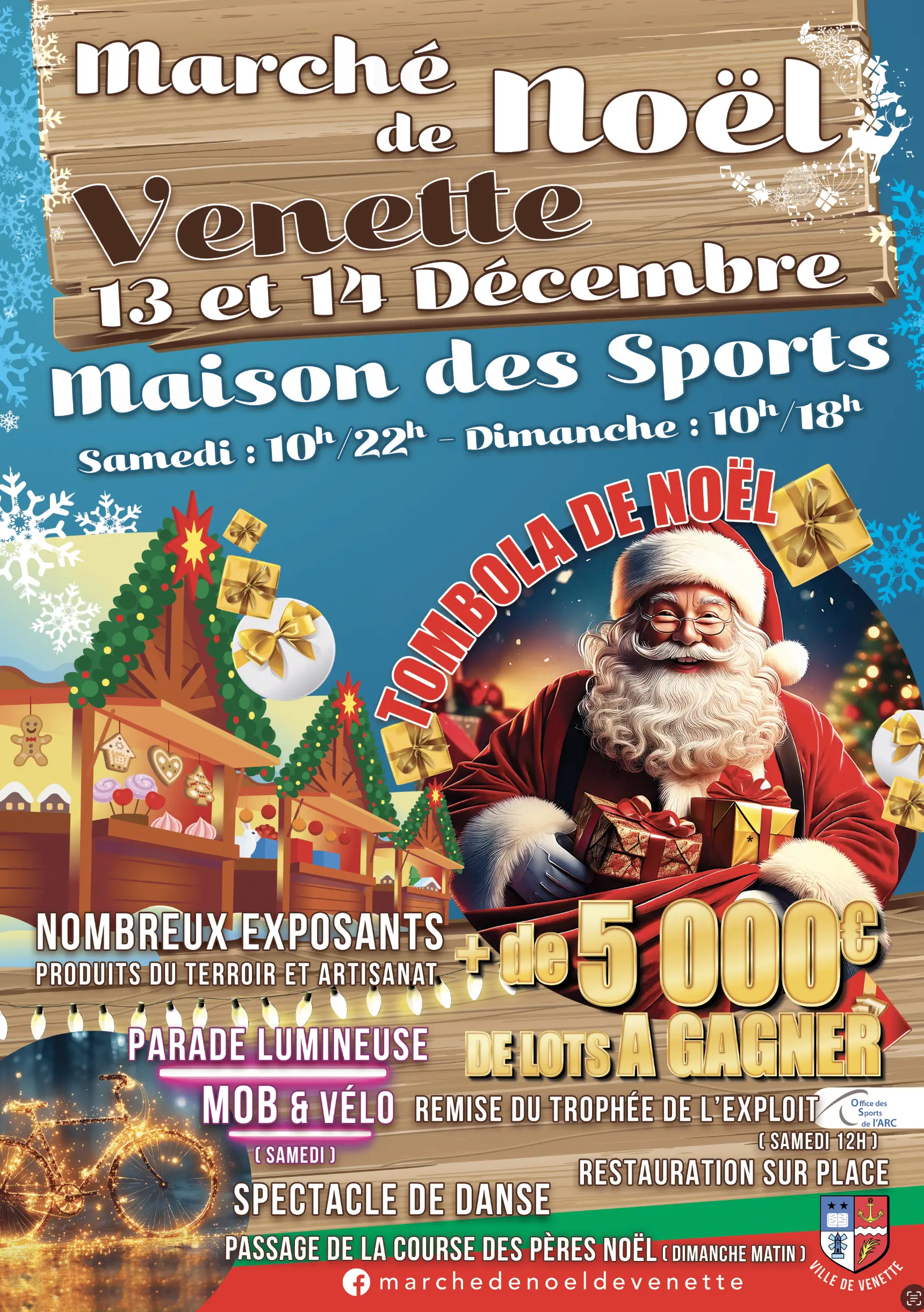 Marché de Noël de Venette – 13 & 14 décembre