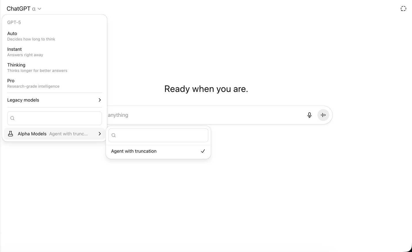 GPT-Alpha Filtered: The New OpenAI Agent That Replaces ChatGPT