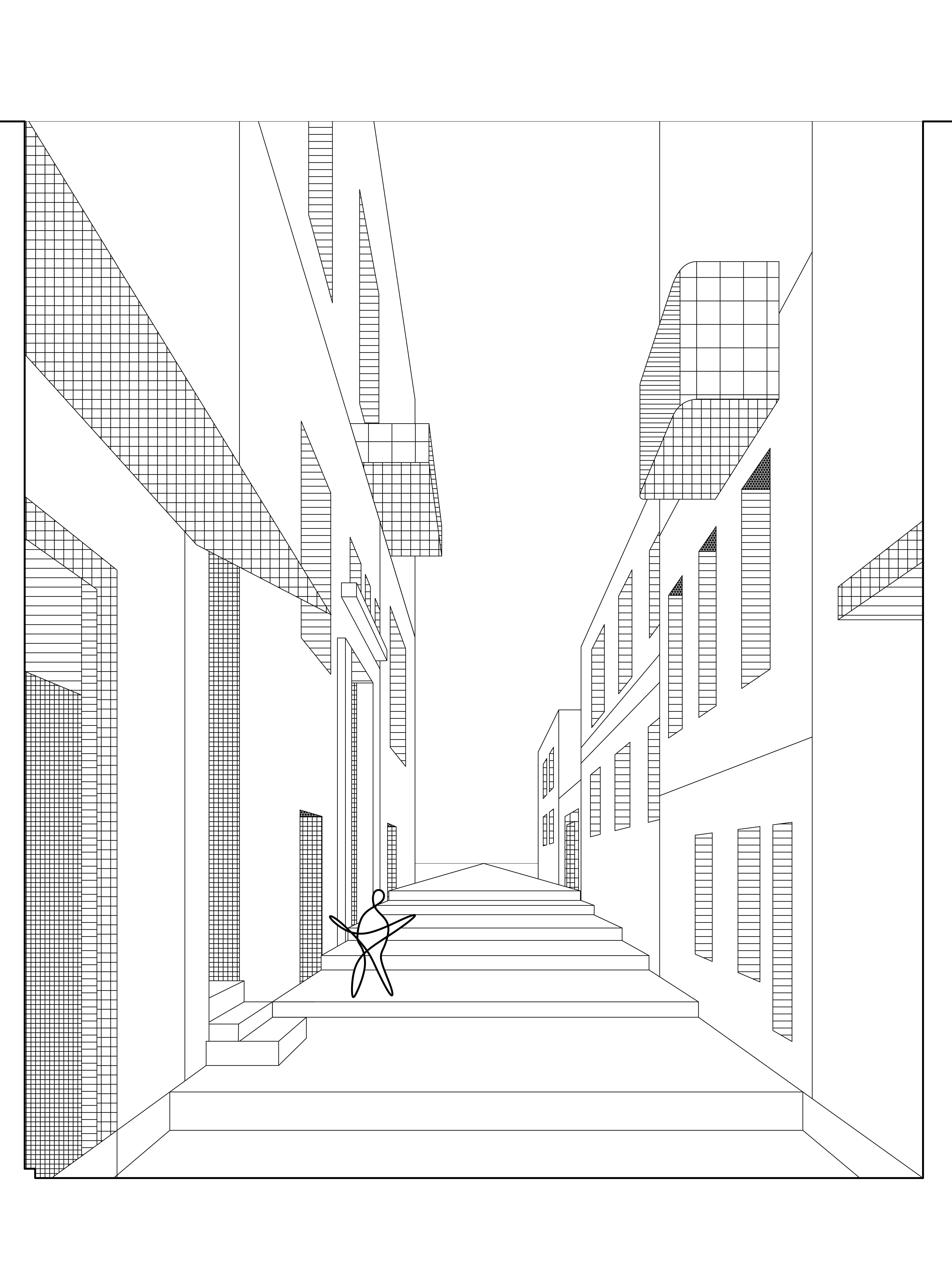 Athens Shopping Area Sidewalk