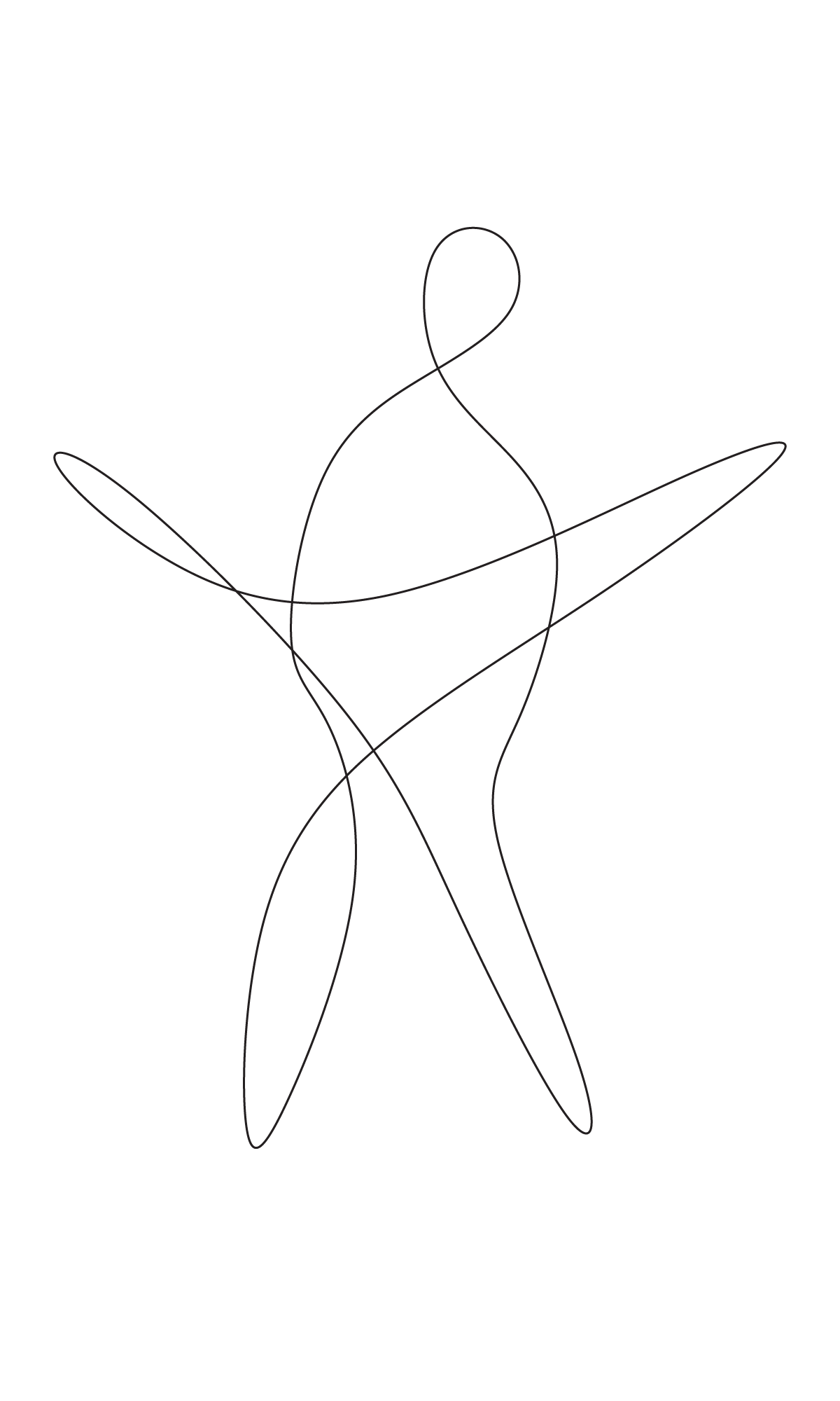 Single Line Organic Man