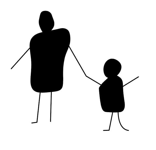 Man and child