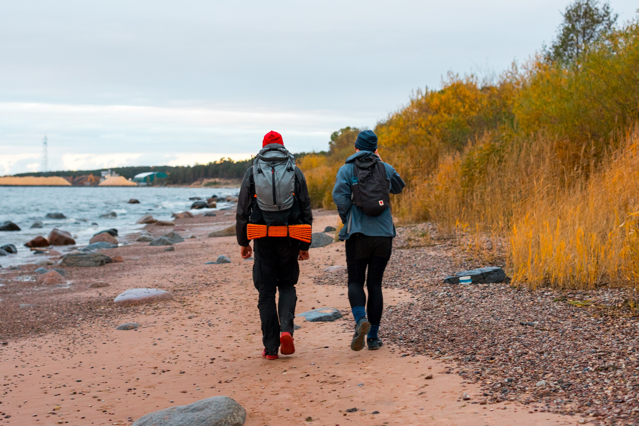 Hike with pop-up sauna 1