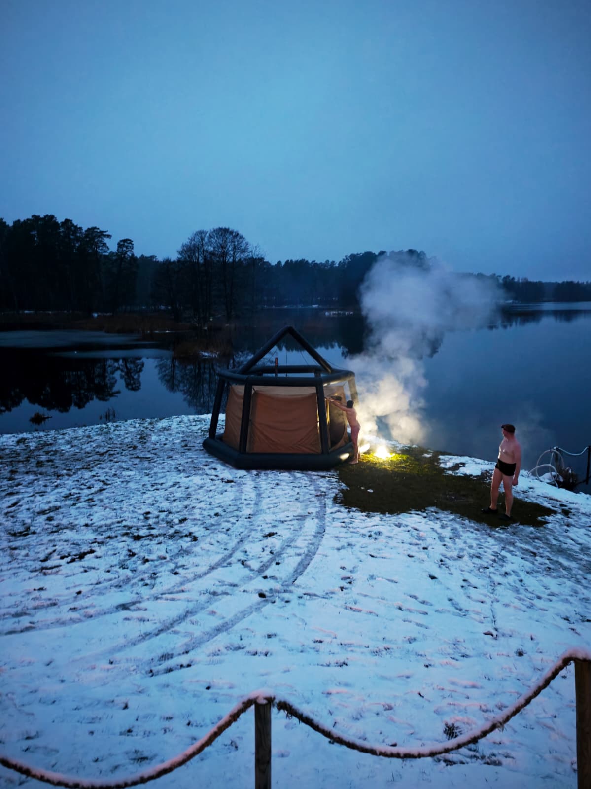Inflatable Sauna 2