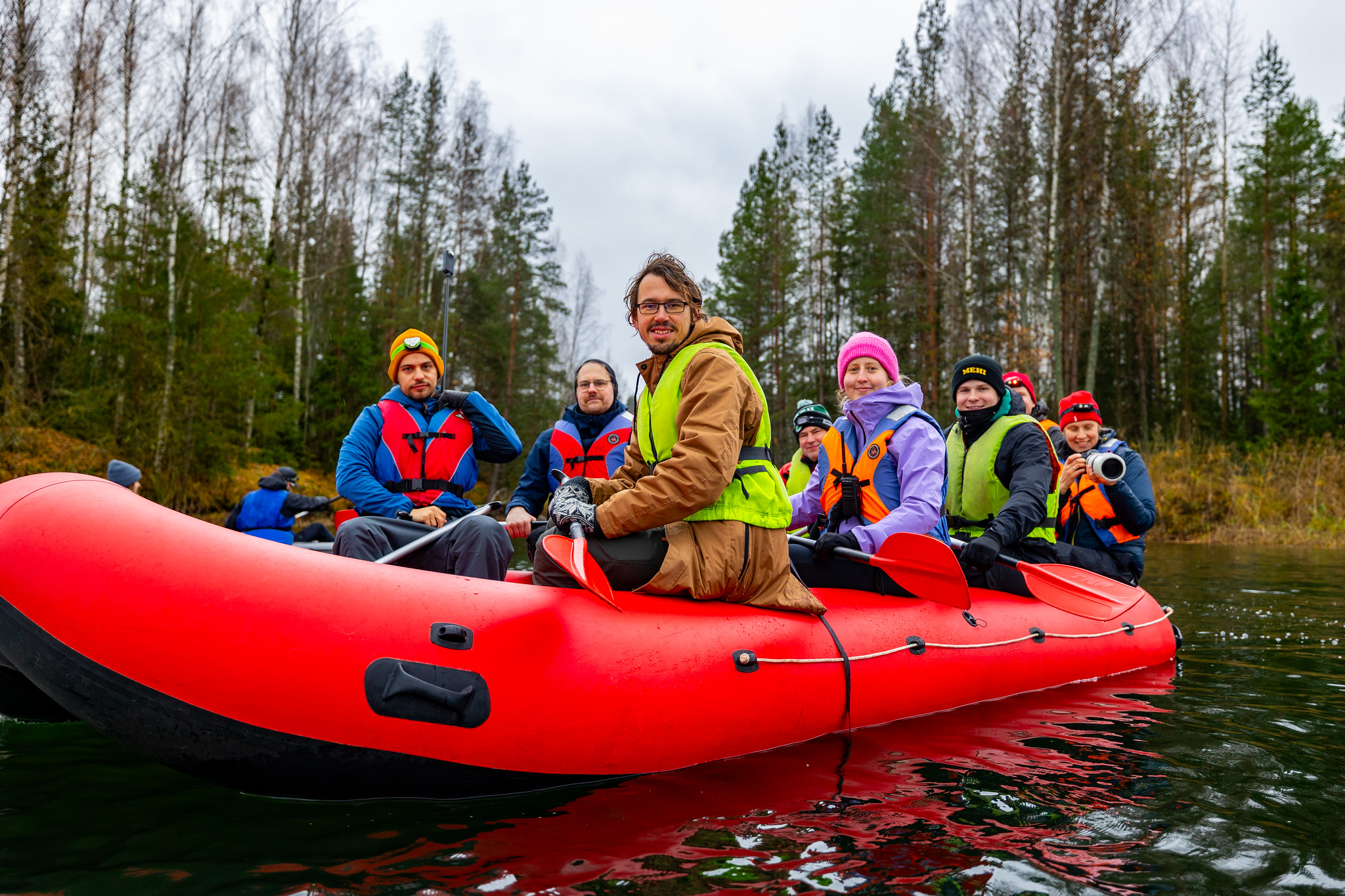 Mega packrafting with friends 3