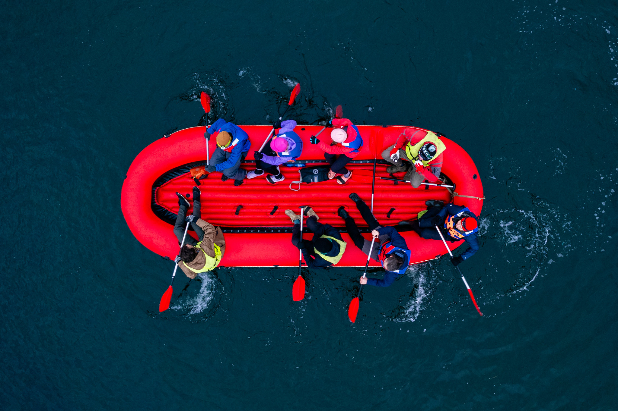 Mega packrafting with friends 2