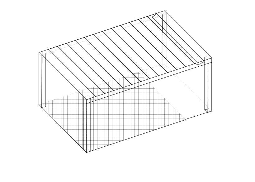 Retractable patio roof