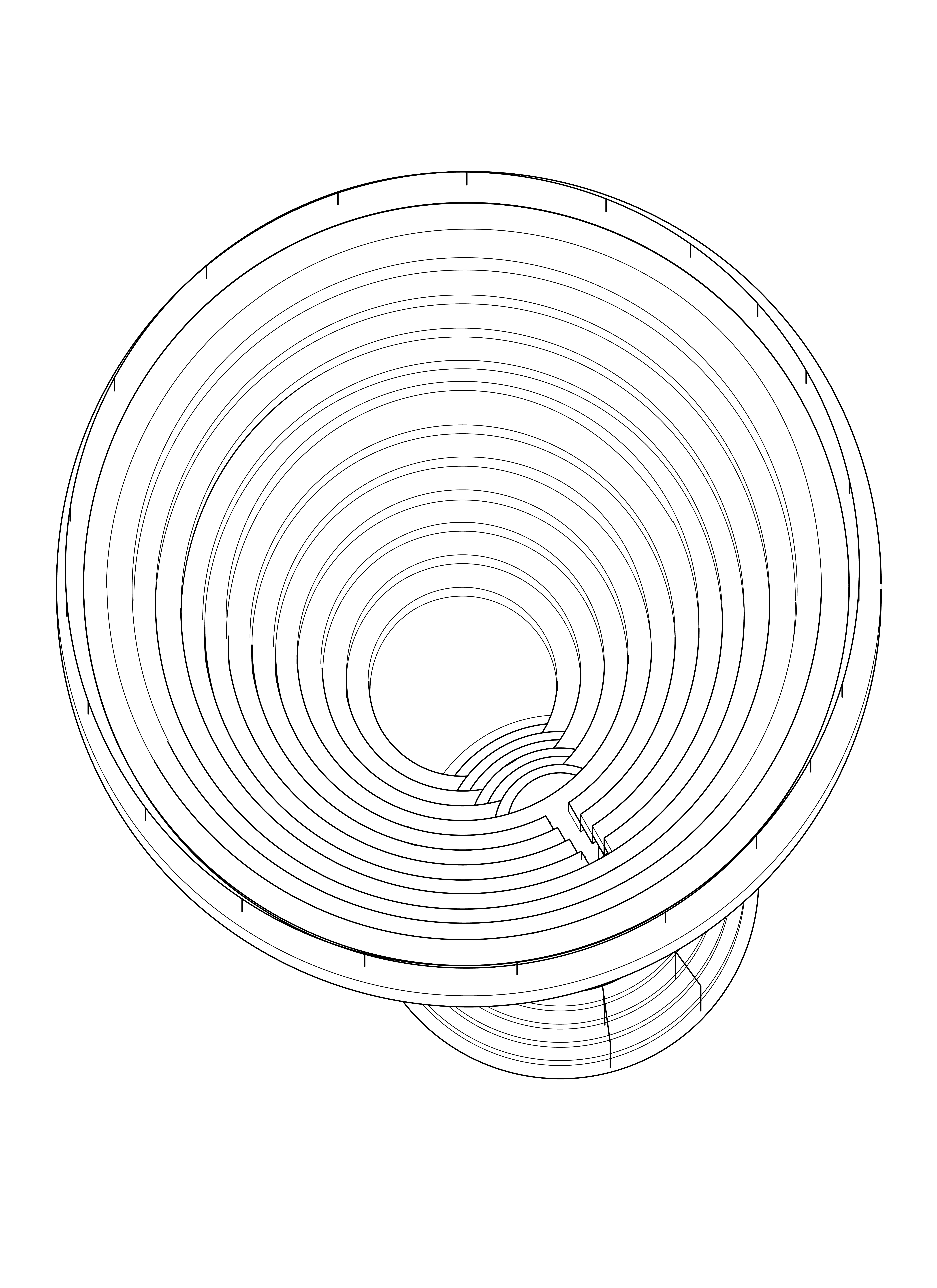 Tenri Station Plaza Stairs