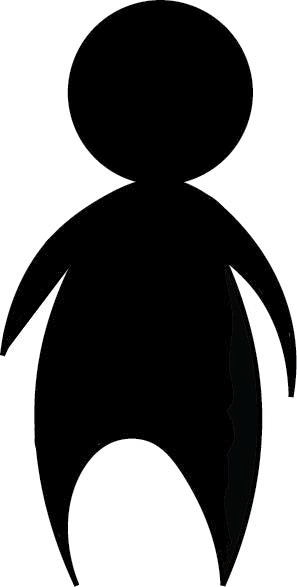 A figure stands. Watching. Waiting. Existing in space.