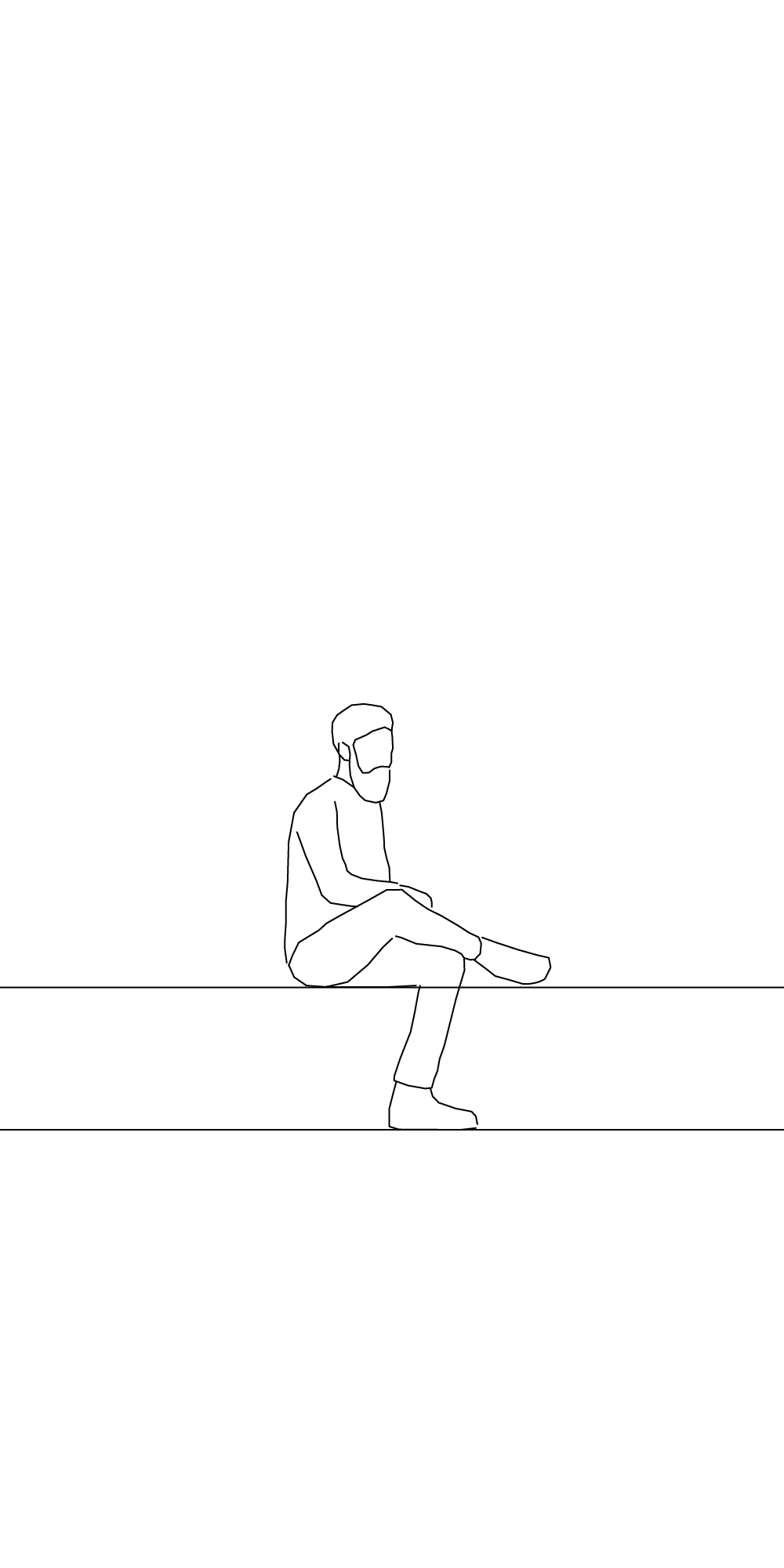 man sitting