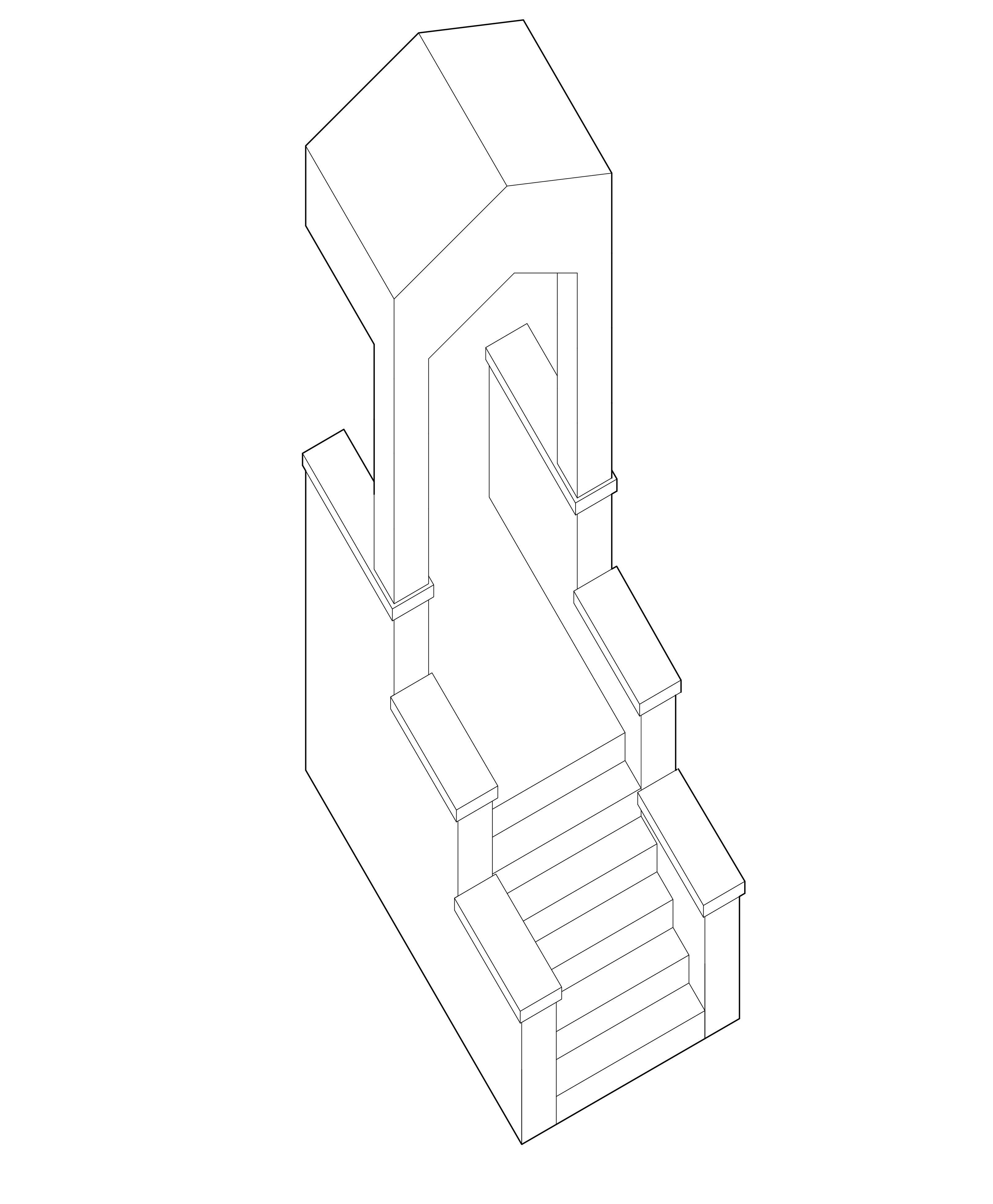 Jesse's Apartment Stairs