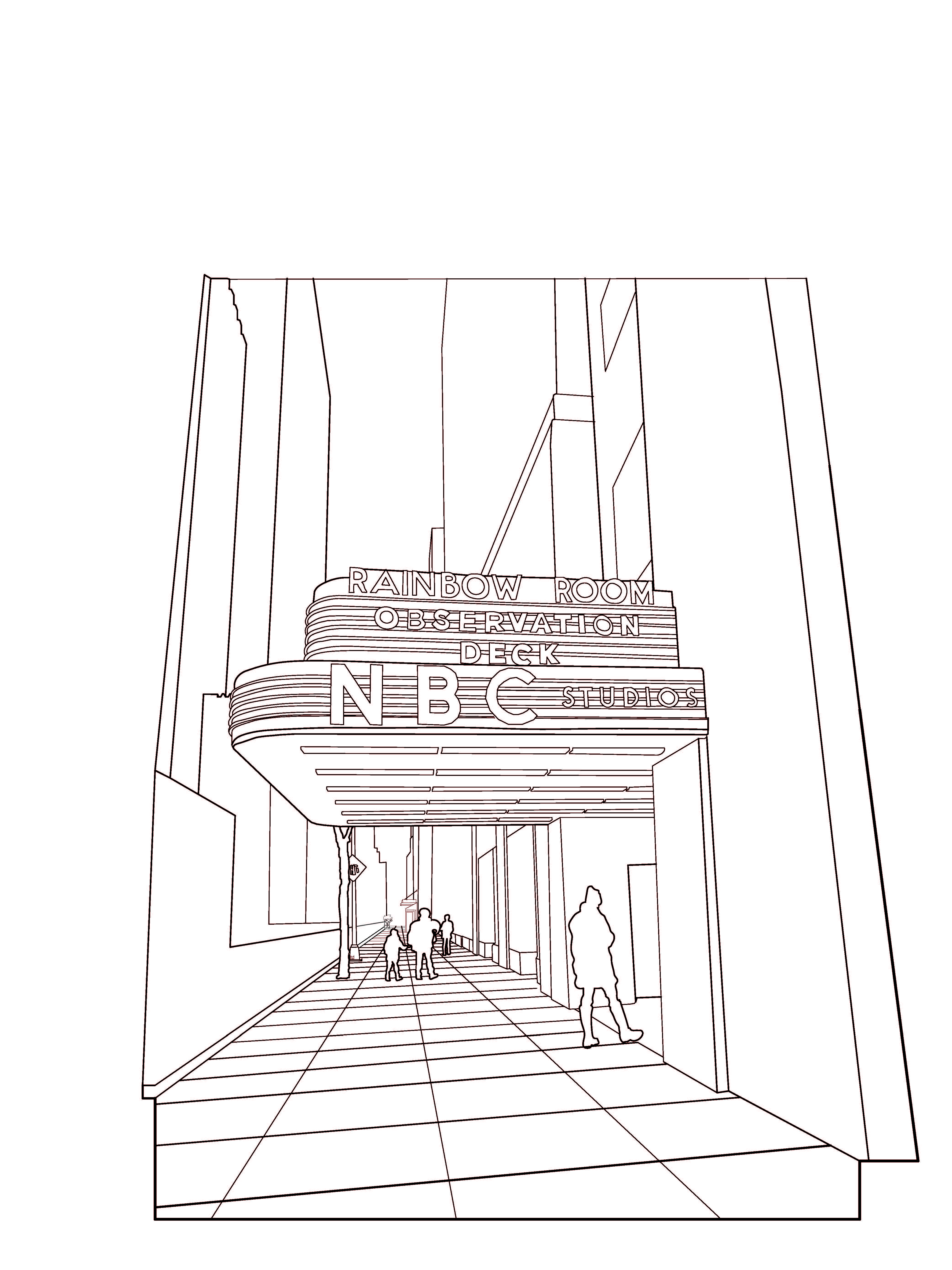 NBC Building section in NYC!