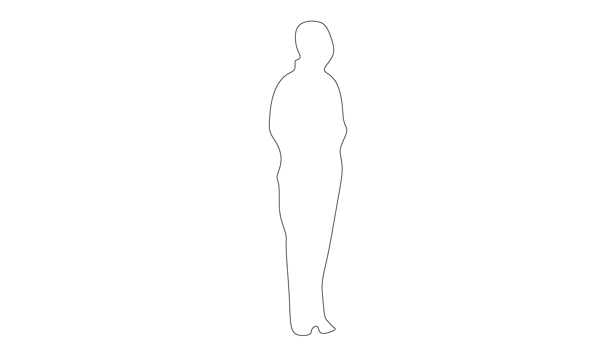 A man standing there