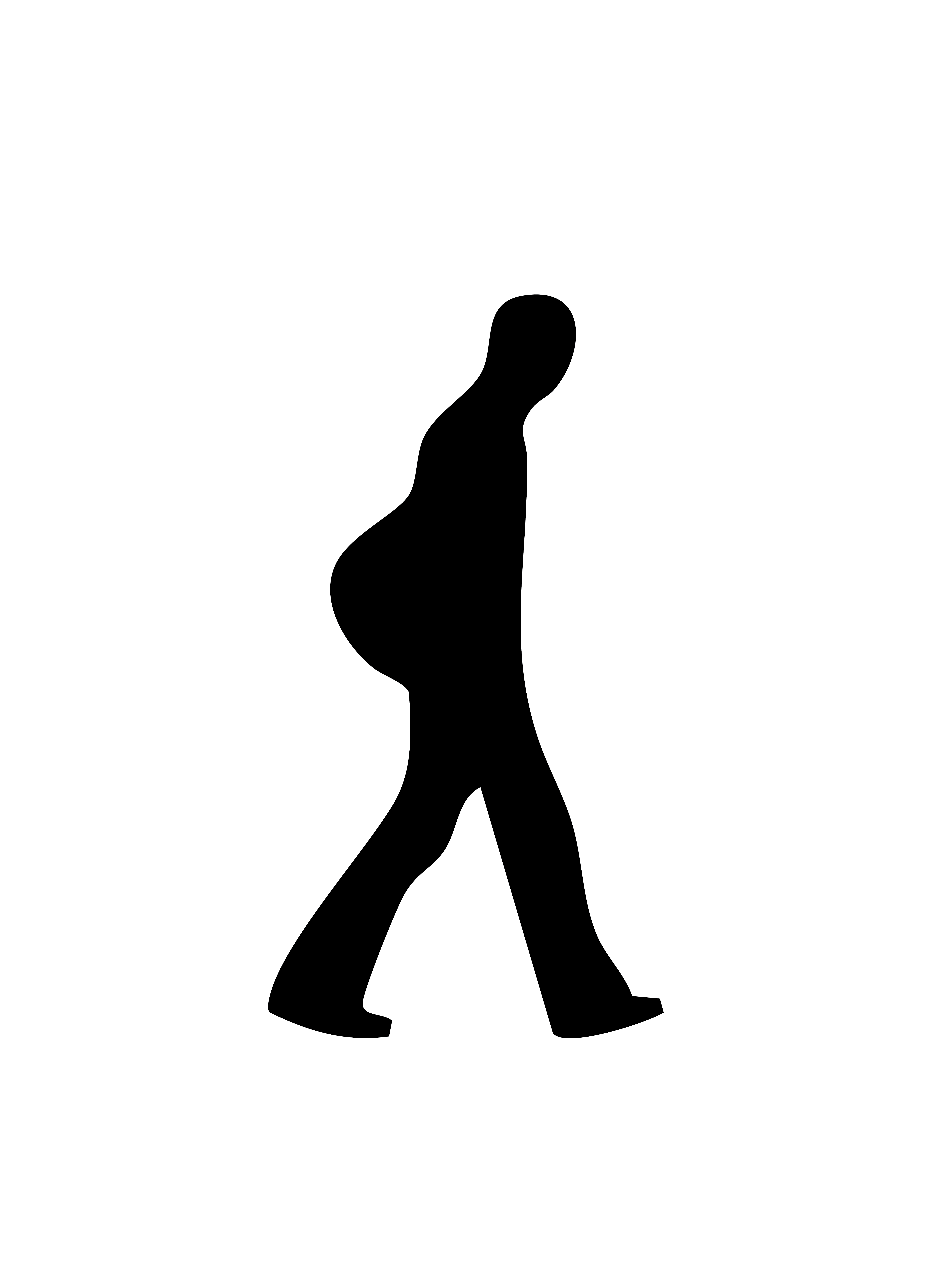 man with a backpack walking