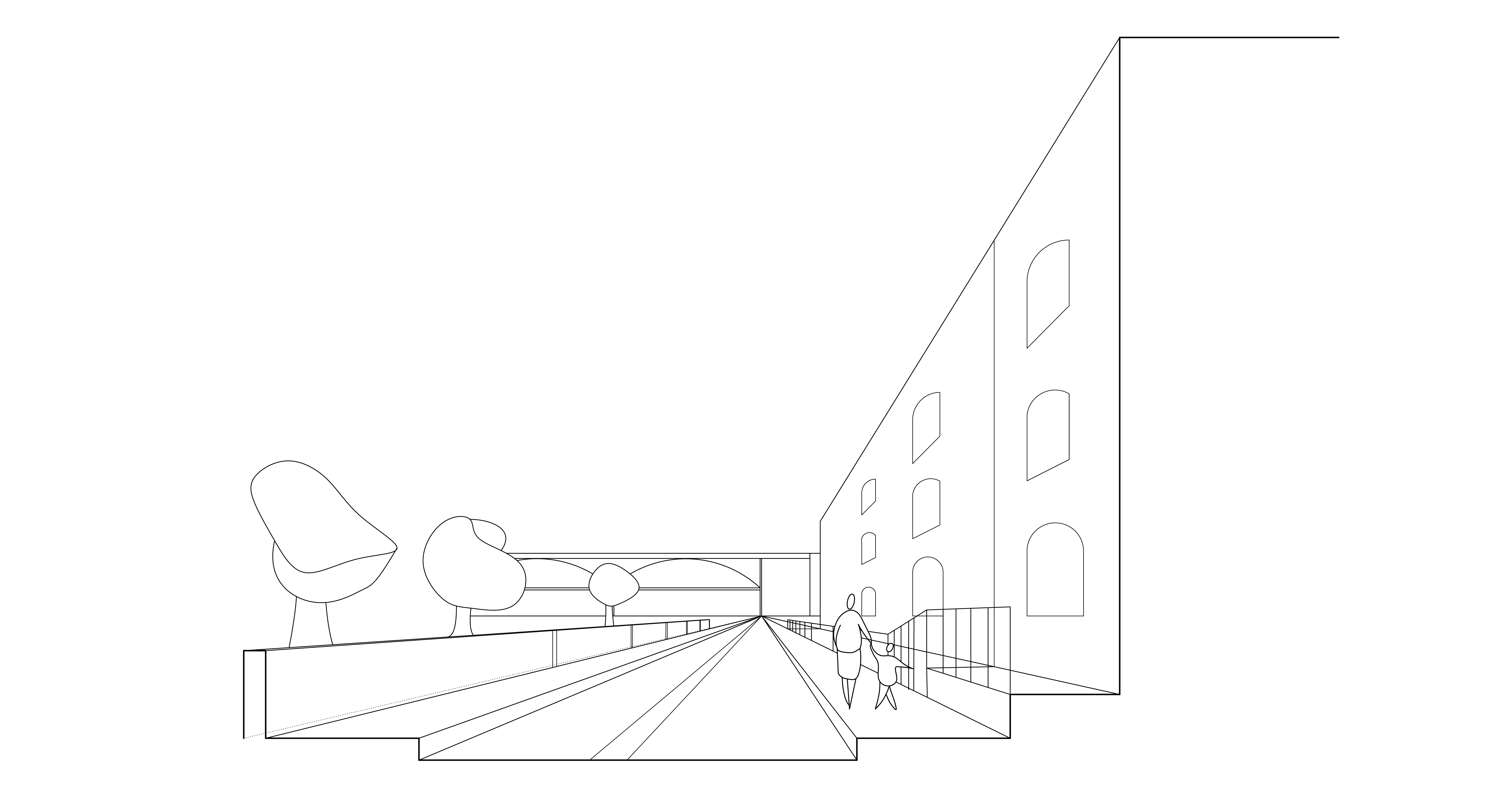 Sidewalk in Nashville just off Broadway street