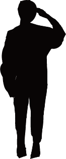 Man scratching his head