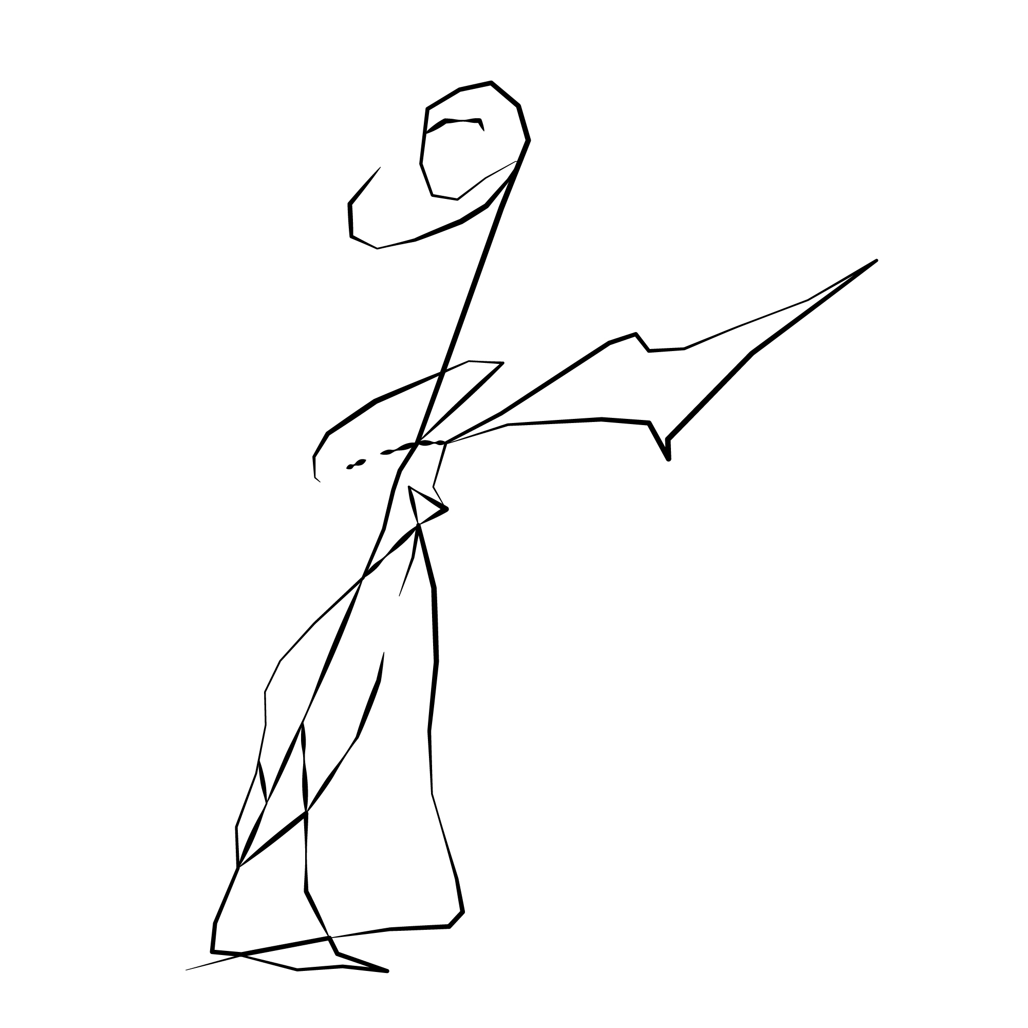 Woman blouse blowing in the wind