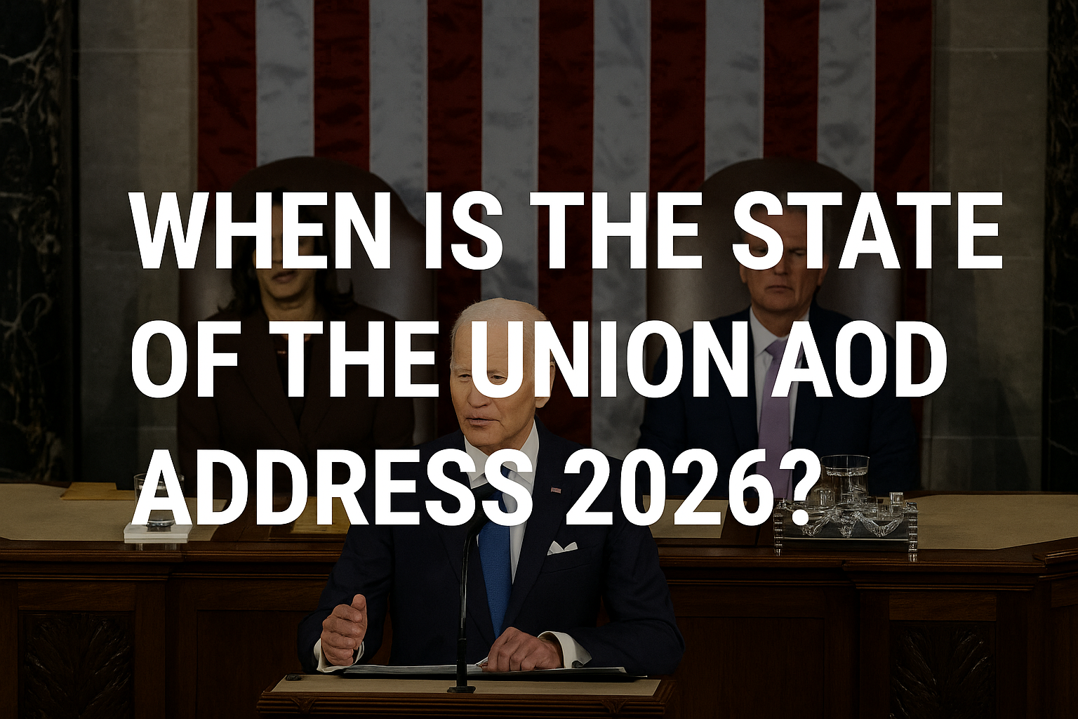 when is the state of the union address 2026