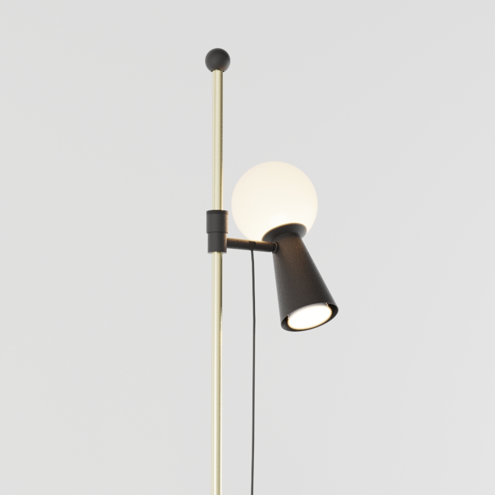 Coluna PIVÔ – iluminação de piso