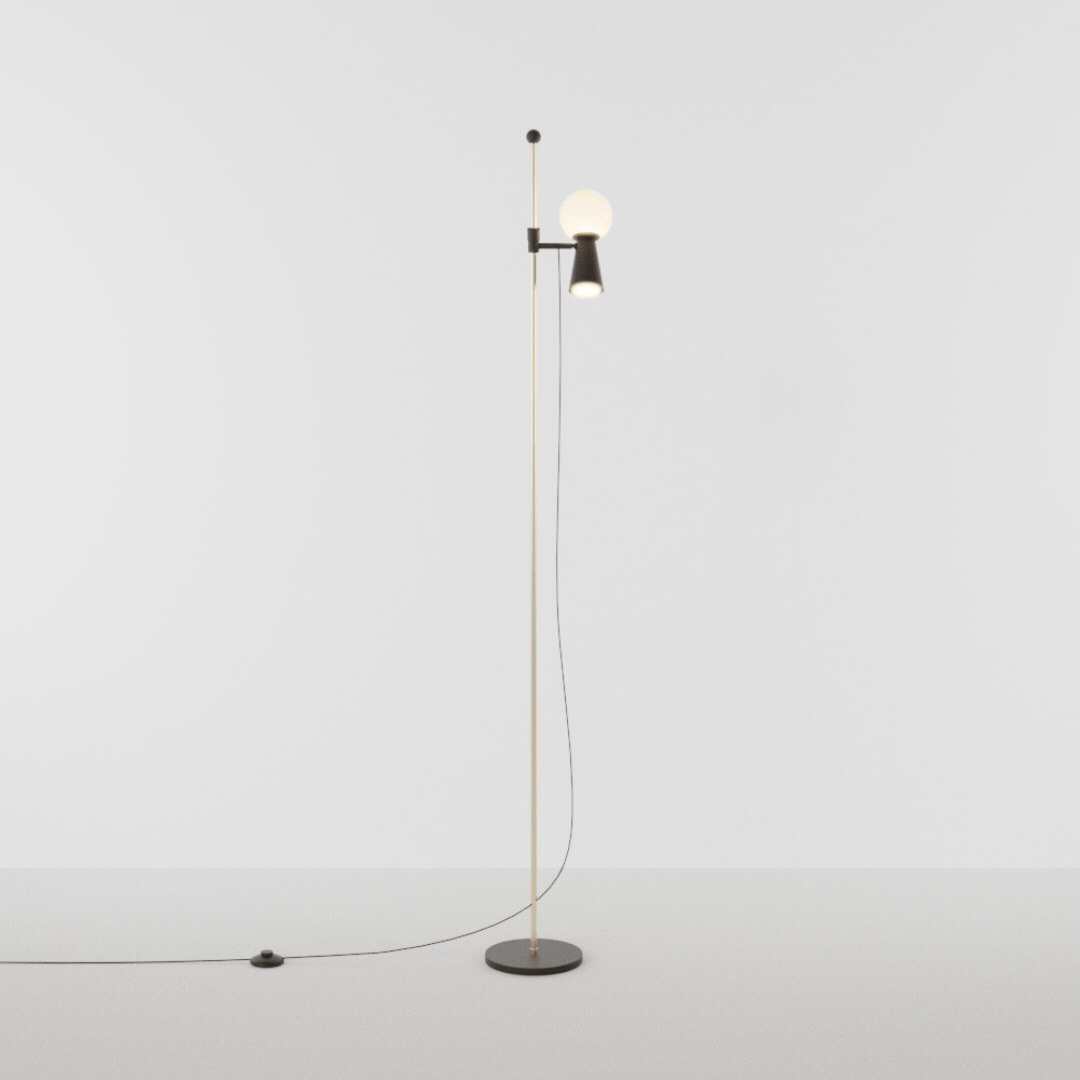 Coluna PIVÔ – iluminação de piso