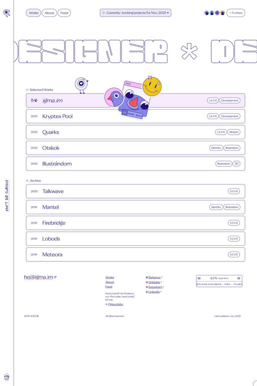 Igma website screenshot