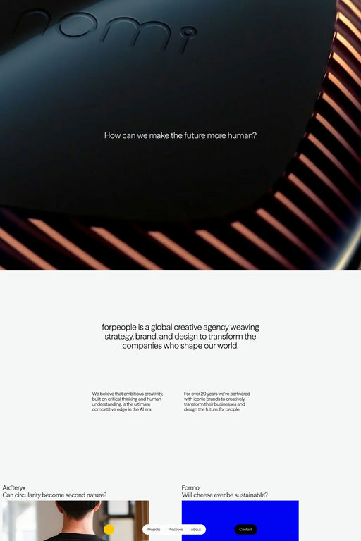 forpeople website screenshot