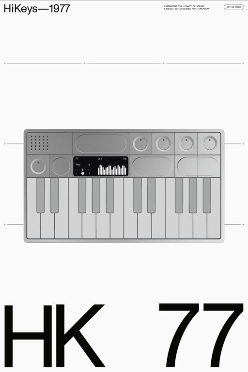 HiKeys—1977 website screenshot