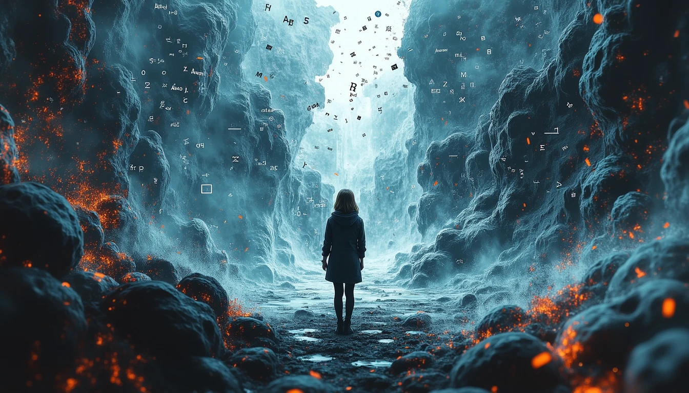 Person embodying technological and biological convergence