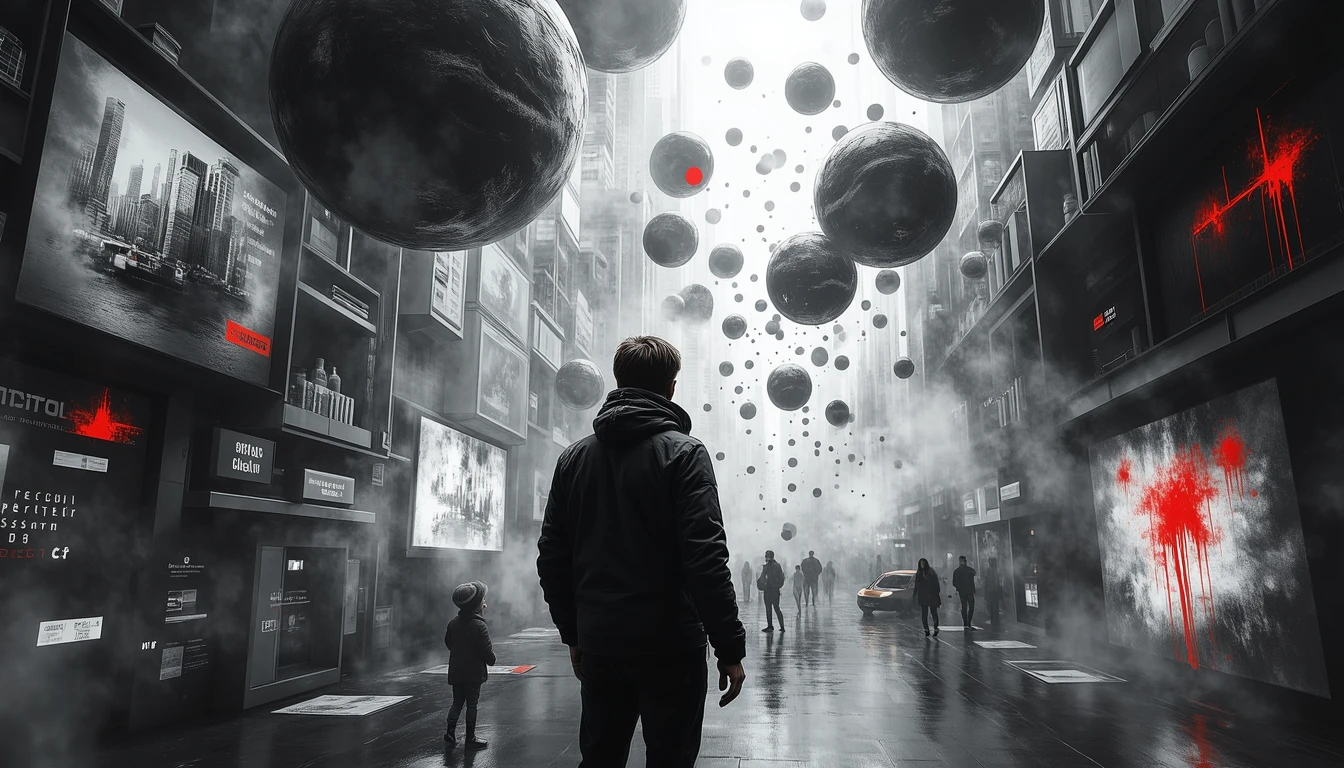 Cinematographer navigating rapidly changing scene possibilities