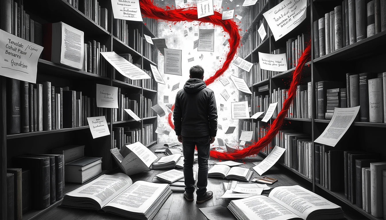 Dynamic scene of knowledge reconstruction representing AGI's learning potential