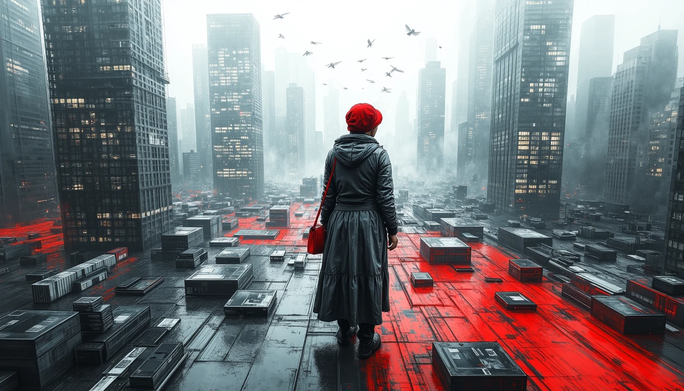 Leader navigating ethical AI technological landscape