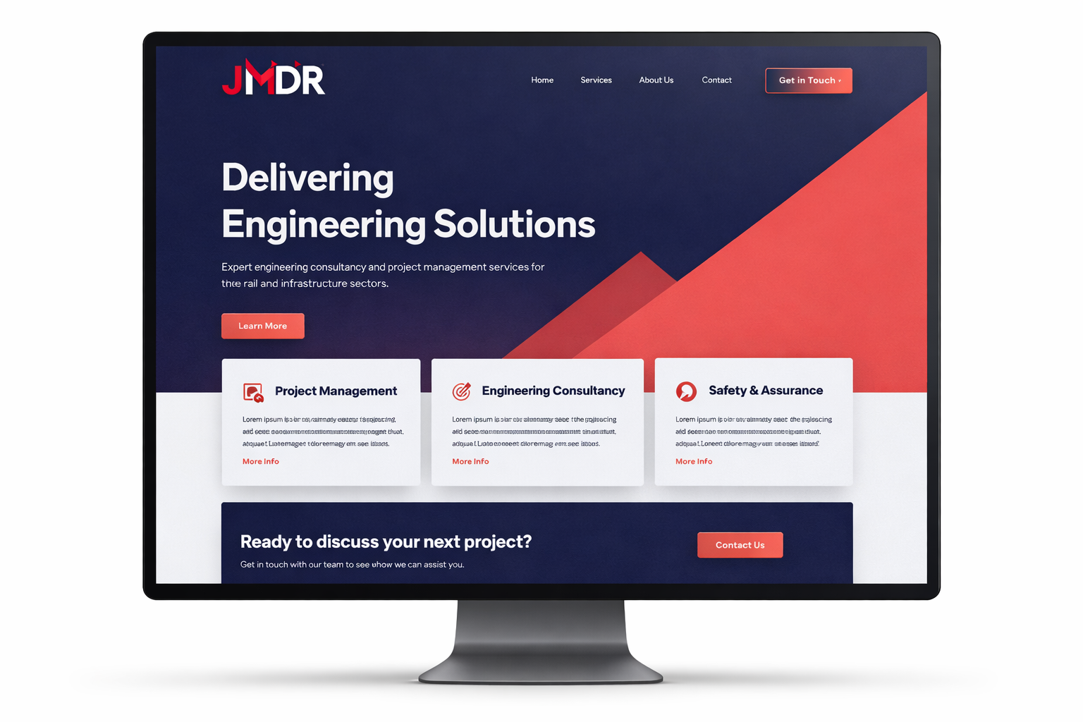 Business intelligence dashboard showing performance metrics and trends
