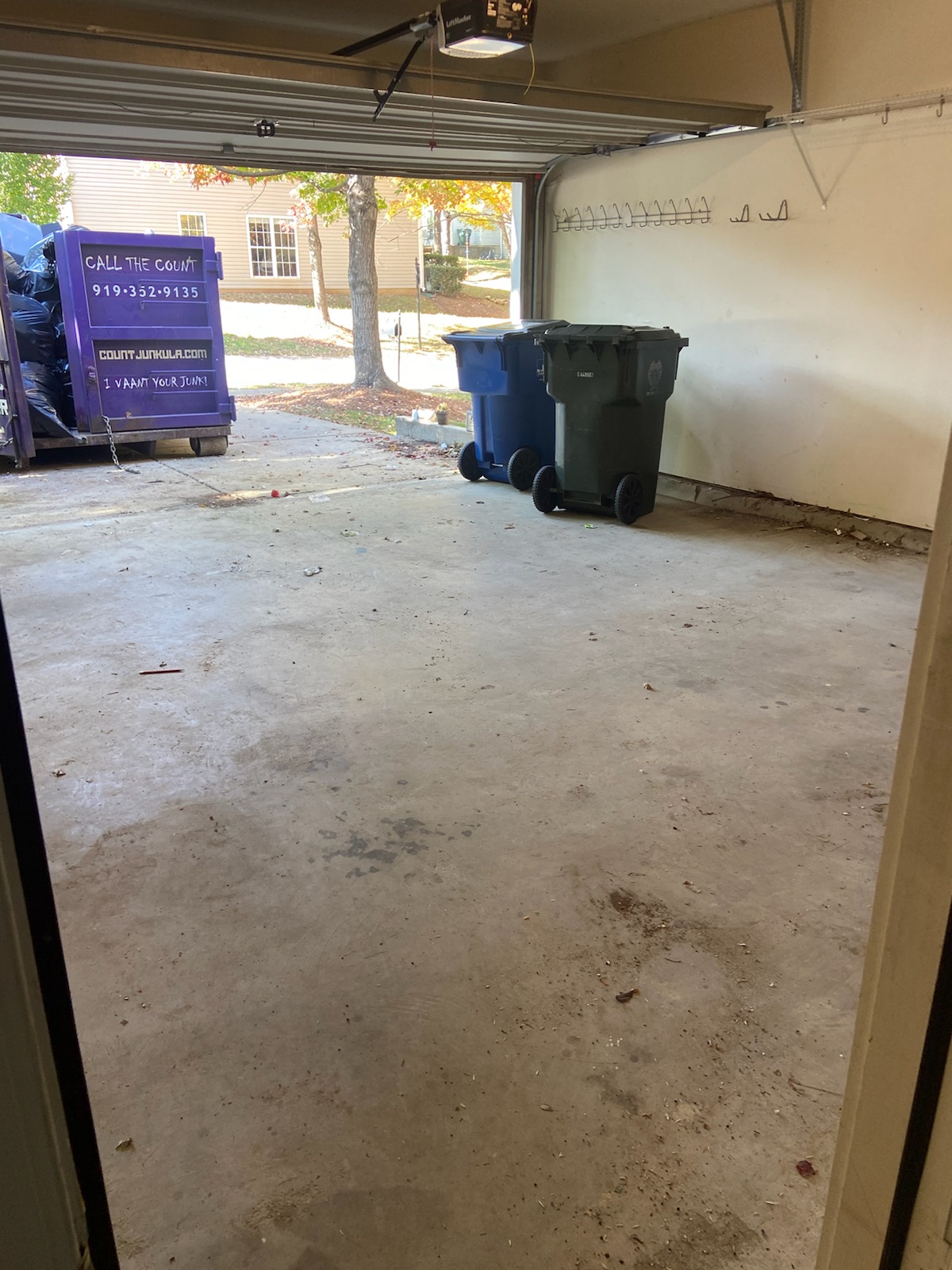 Garage Cleanout in Raleigh, NC