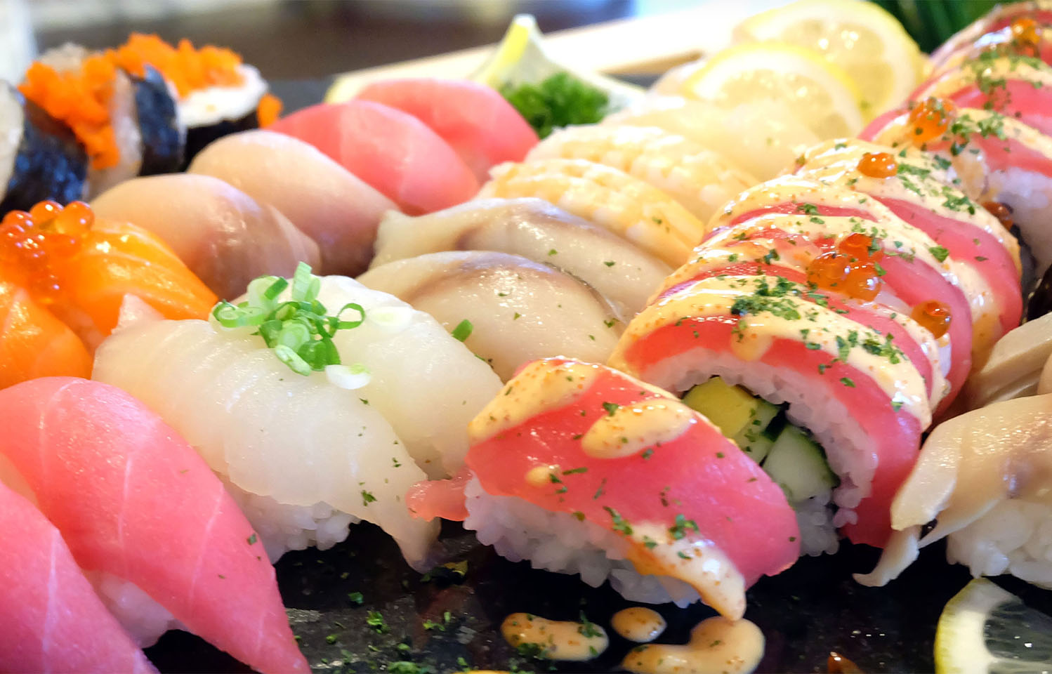 Enjoy some eclectic Asian eats at Love Sushi in Columbia, MO.