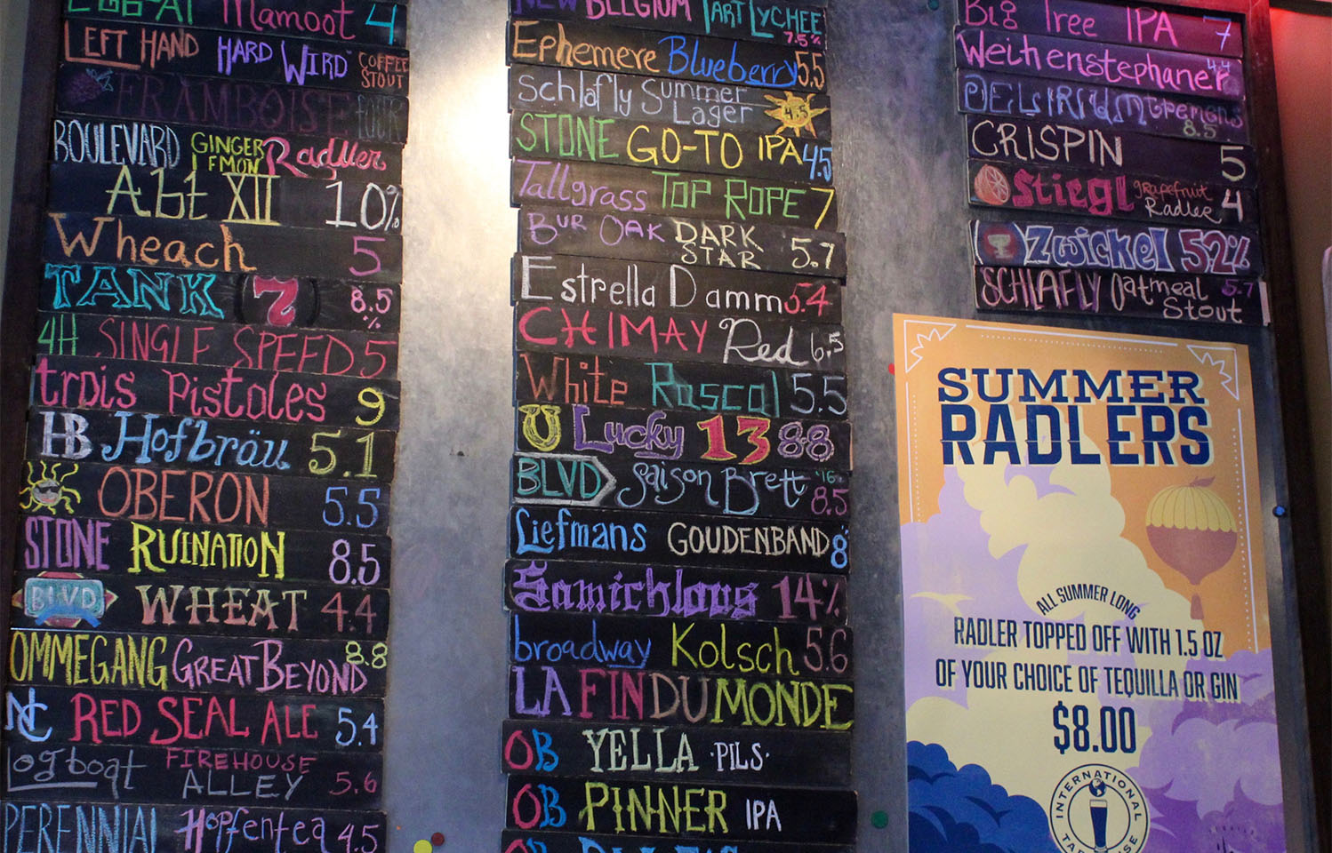 Discover hundreds of beers to try at International Taphouse in Columbia, MO.