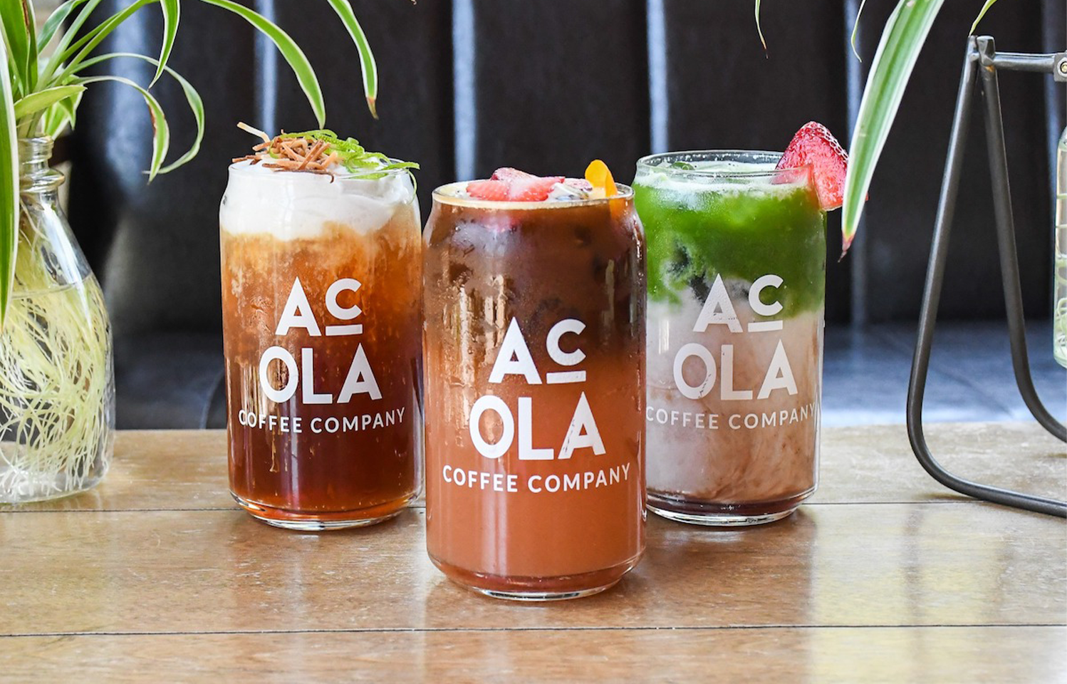 Three Summer Drinks at Acola Coffee Company in Columbia, MO.