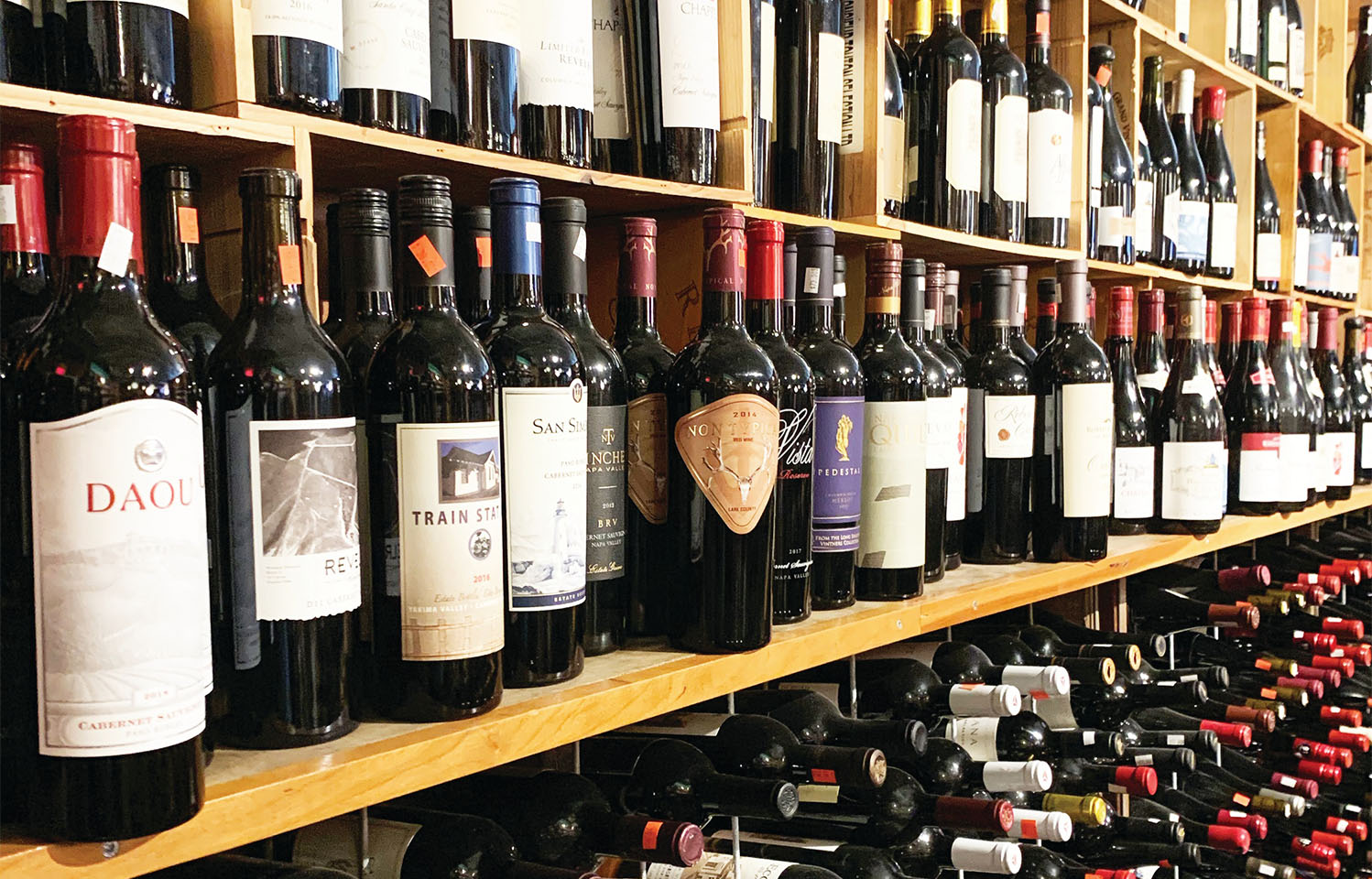 Sip your favorite wine at Top Ten Wines in Columbia, MO.