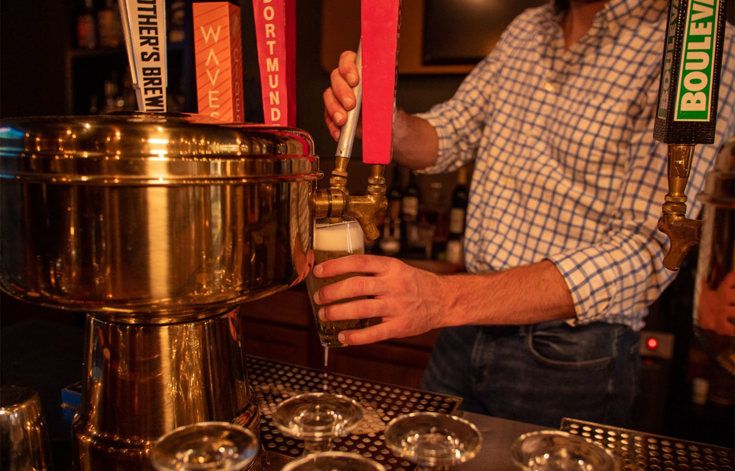 Embrace the Missouri history with drinks and snacks at Twain in Columbia, MO.