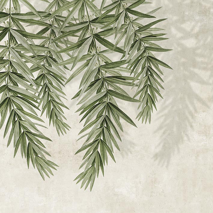 OLIVE MARFIL VINYL VEGGFÓÐUR