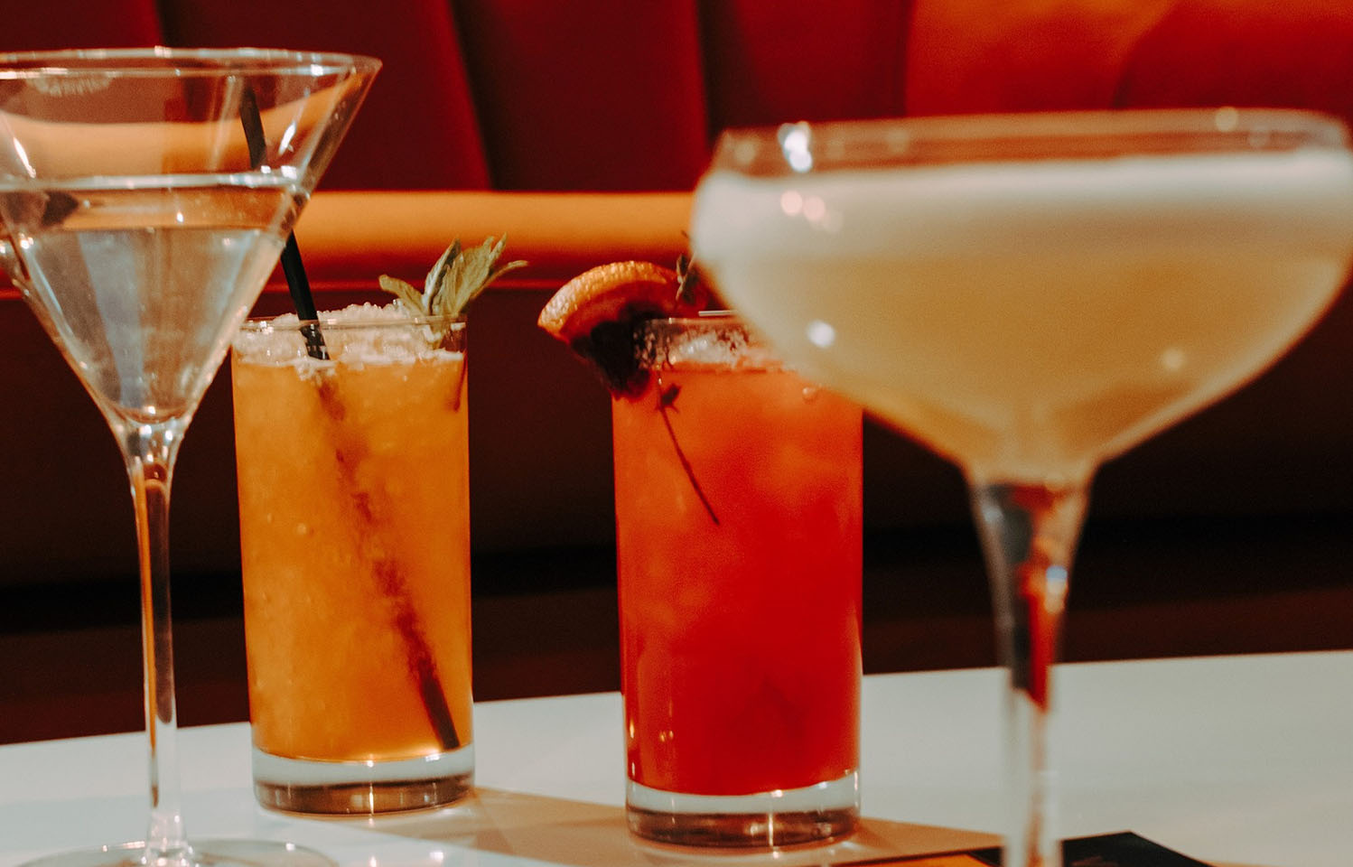 The Vault in the Tiger Hotel is a perfect spot to relax with a cocktail in Columbia, MO.