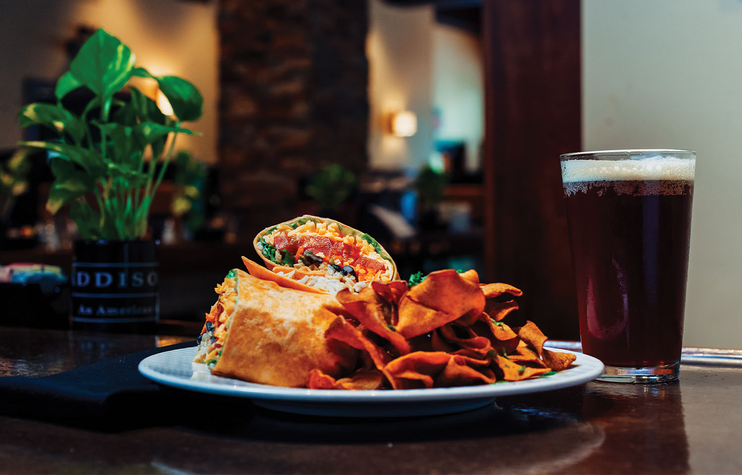 Try Addison&rsquo;s Trendy Menu in Columbia, MO.