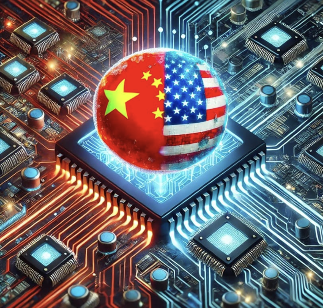 La competizione tra Stati Uniti e Cina nell'IA: chiave del potere economico, militare e politico.
