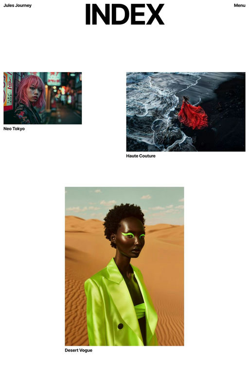 Jules Journey template screenshot