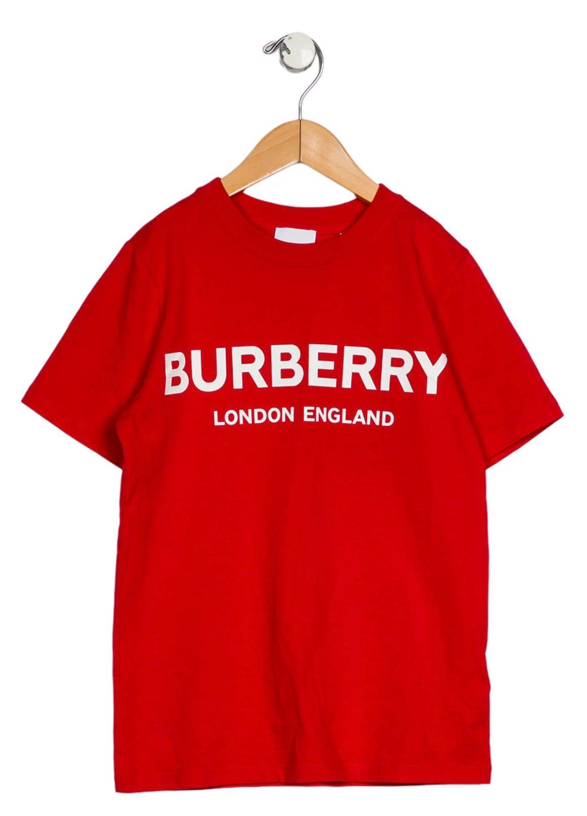Burberry women red tshirt