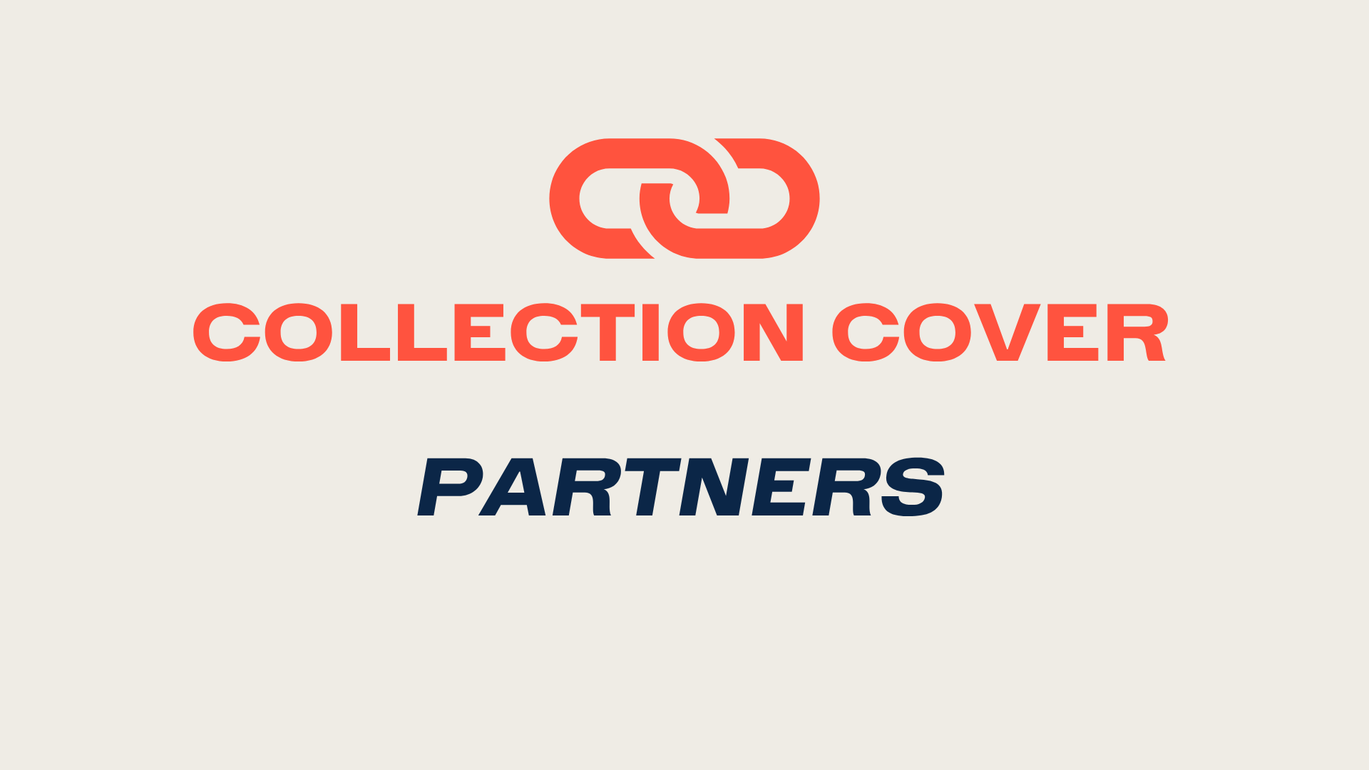 An image with the writing Collection Cover partners