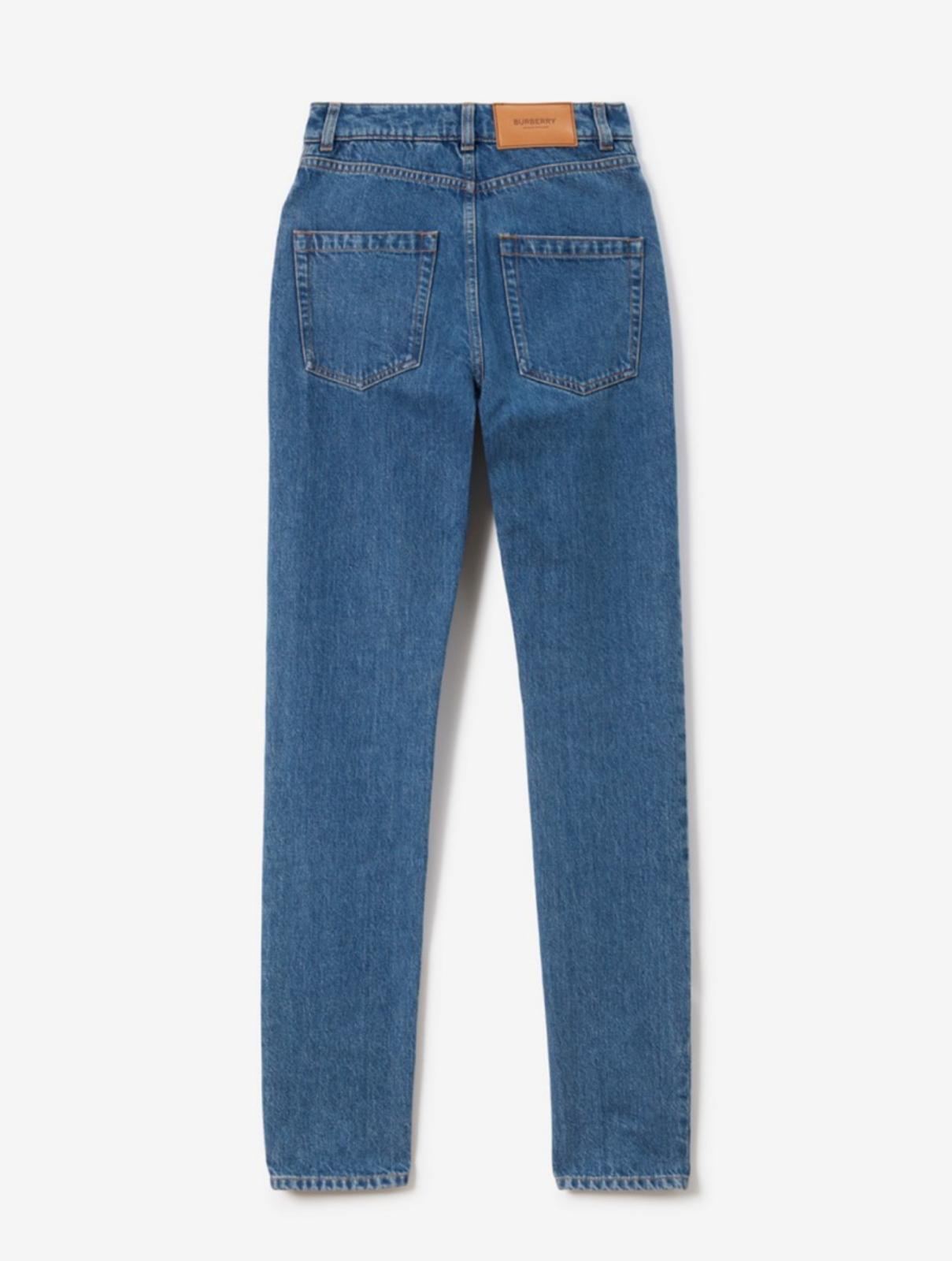 Burberry Straight-Leg Denim Jeans – Blue Wash