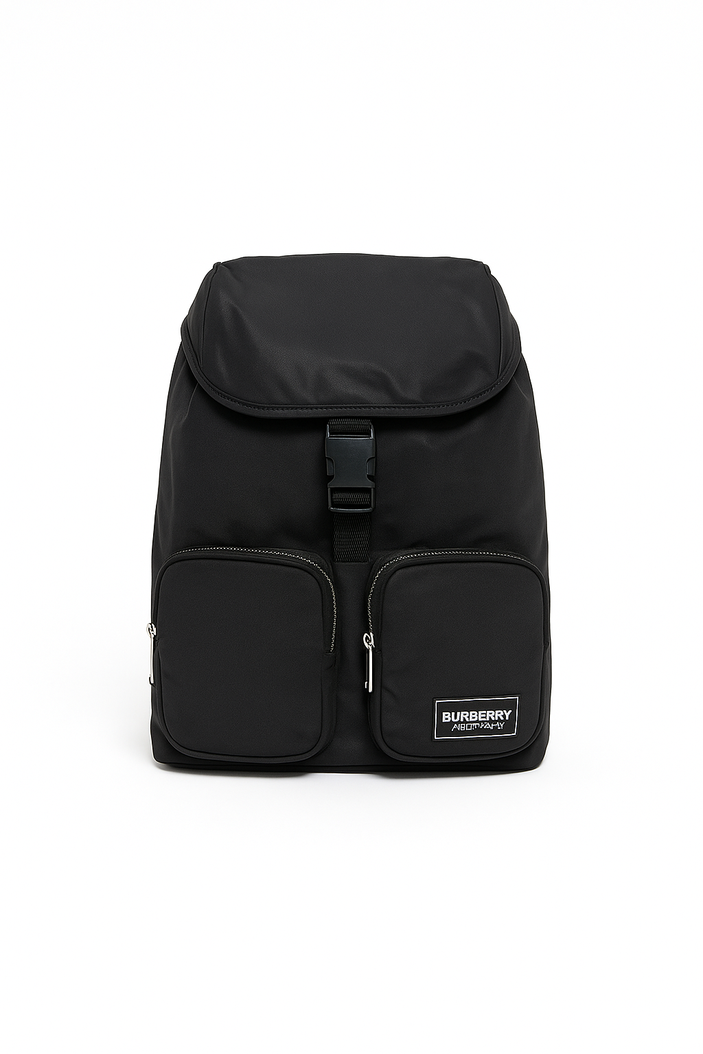 Burberry Black Nylon Two-Pocket Rucksack