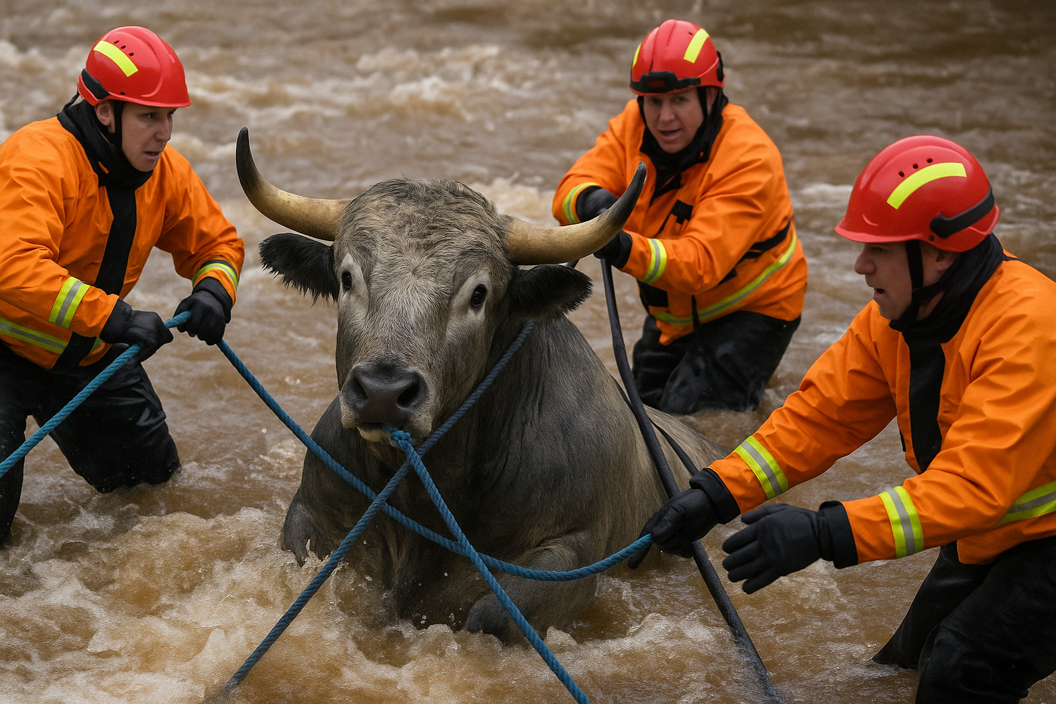 grey bull rescue